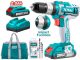 TOTAL Lithium-Ion impact drill 20V With 50pcs accessories (TIDLI2002)