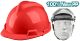 Safety helmet - Red color 