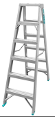 Double side ladder 2X7steps