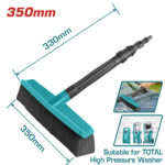 فرشاة أفقية لغسالة الضغط 350ملم من توتال (TGTHB2791)