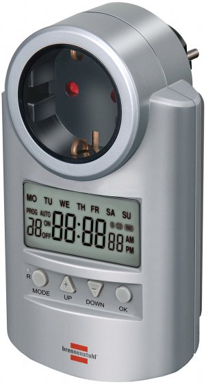 Digital timer socket weekly timer with countdown function