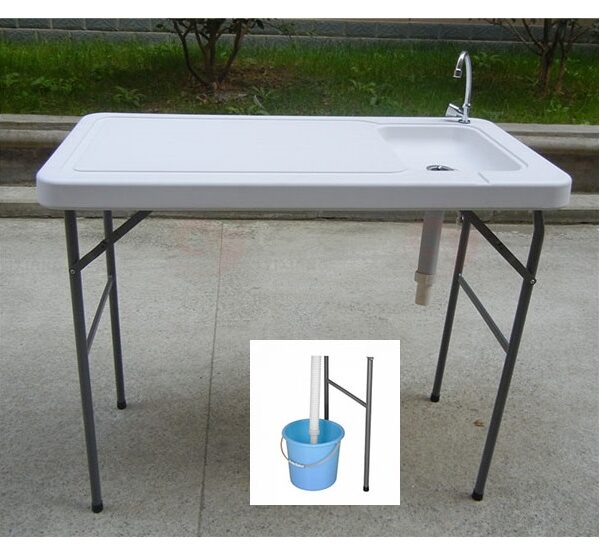 Folding table with sink 1.15M