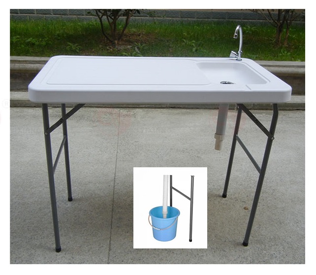 Folding table with sink 1.15M