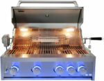 Stainless Steel Gas  Grill Built-in