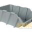 MANO Storage Bin Grey 217x360x155mm – Extra Large Heavy-Duty Organizer Recycled Plastic (G-30)