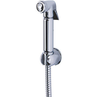 Shut-off hand-shower set - Chrome