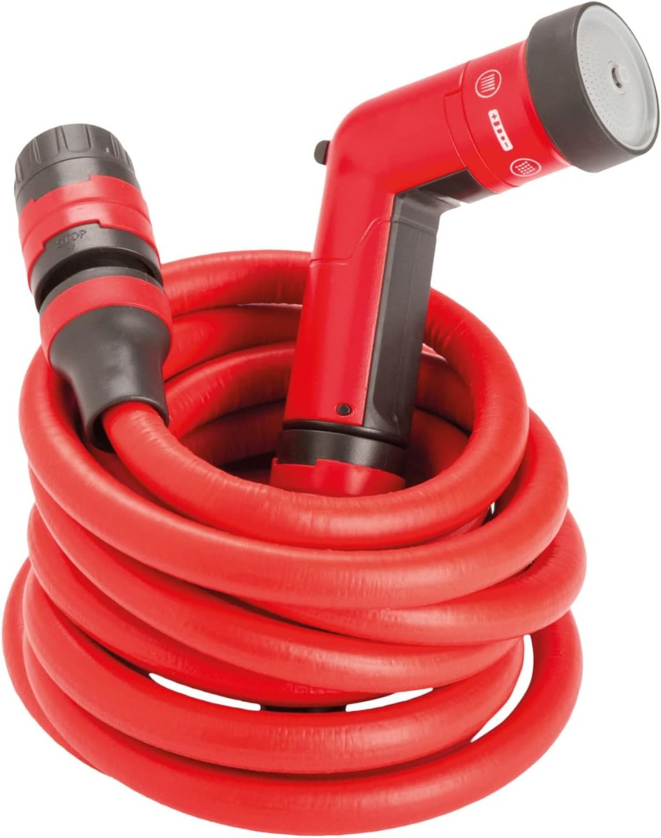 YOYO Plus 10 m, Flexible Garden Water Hose Pipe with Multi-Function Spray Gun