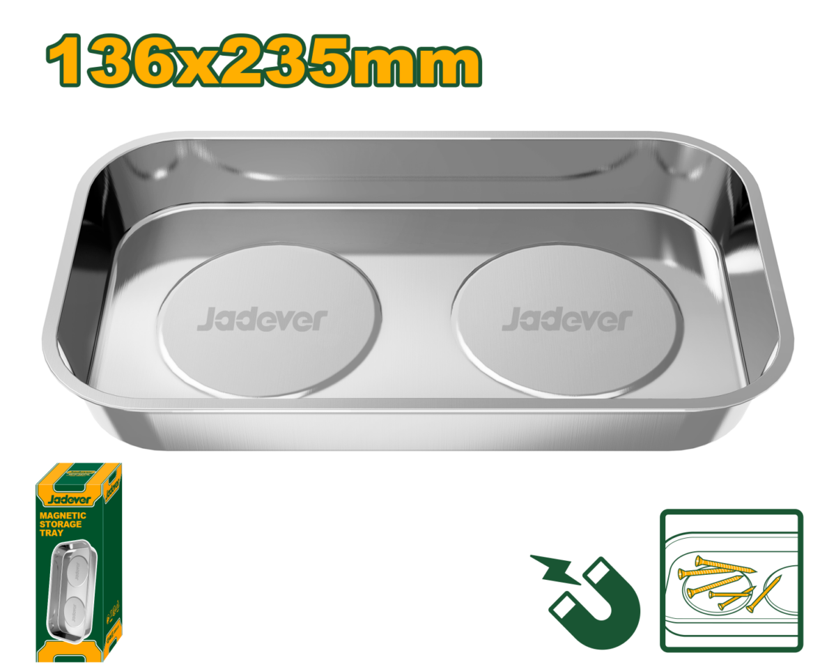 JADEVER Magnetic storage tray 13.6cm * 23.5cm  JDMC6002