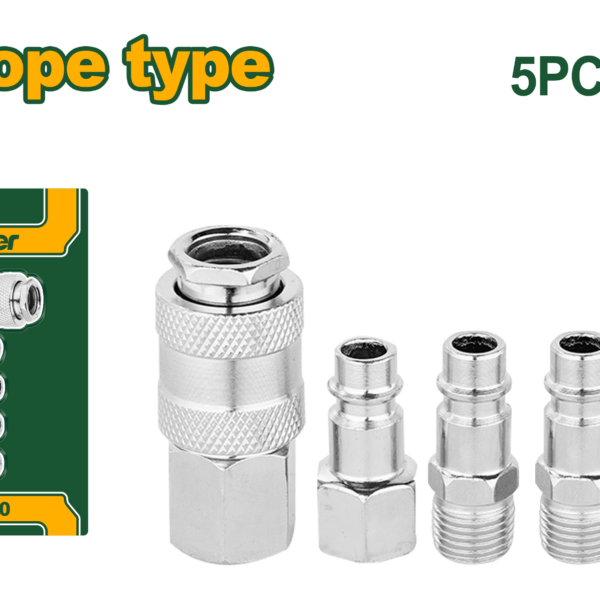 JADEVER 5 Pcs quick coupler set  JDQP3670