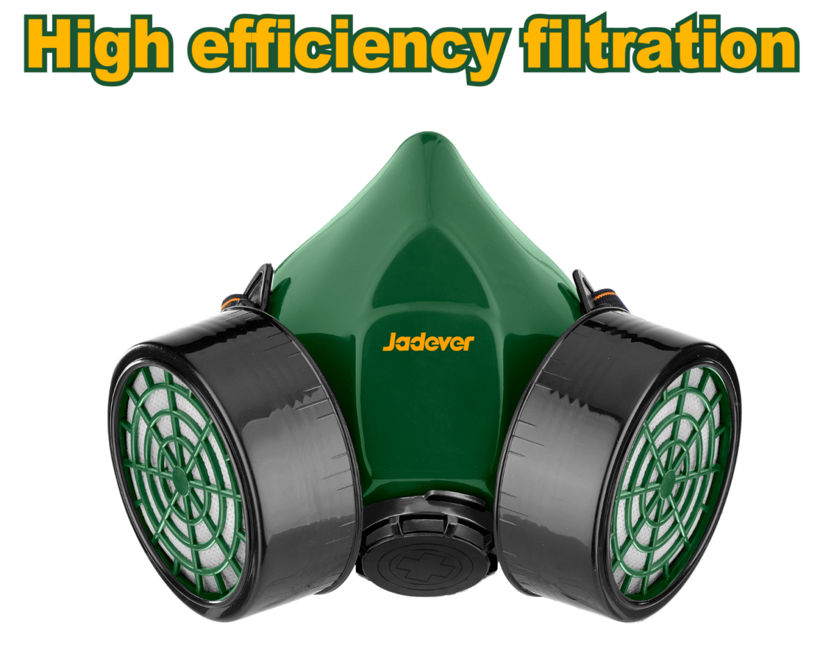 JADEVER Respirator (Including cartridges two)  JDRJ2502