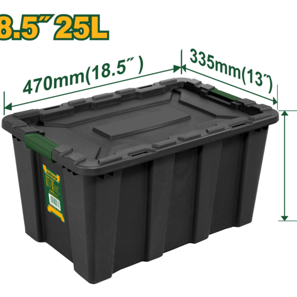 JADEVER Storage Plastic Box Size "18.5 - 25L  JDTB3325