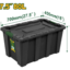JADEVER Plastic Storage Box Size "27.5 - 80L JDTB3380