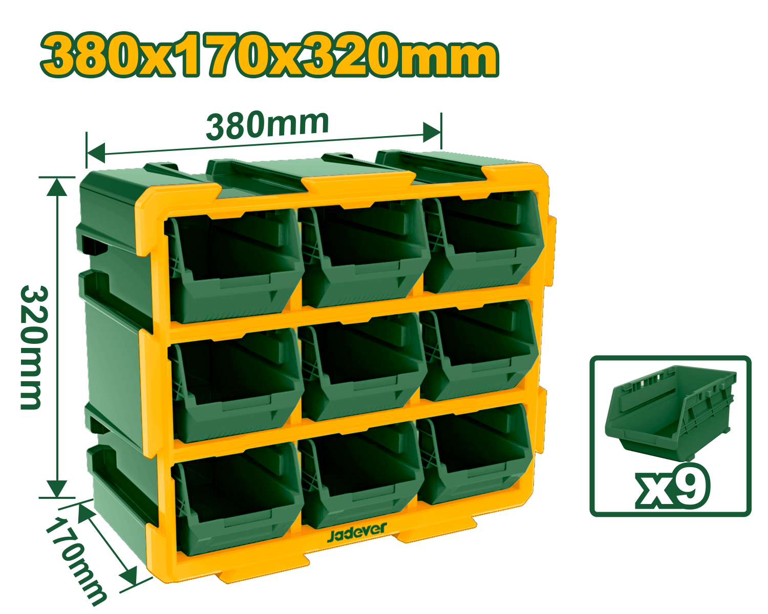 JADEVER Modular storage tower  JDTB8330