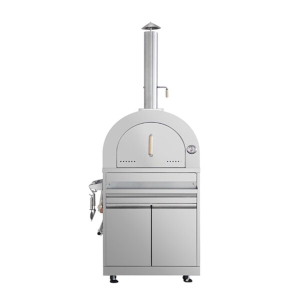 MK07SS304
stainless steel Charcoal wood pizza oven