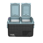 Portable 12v portable Refrigerator 55L with Dual Zones