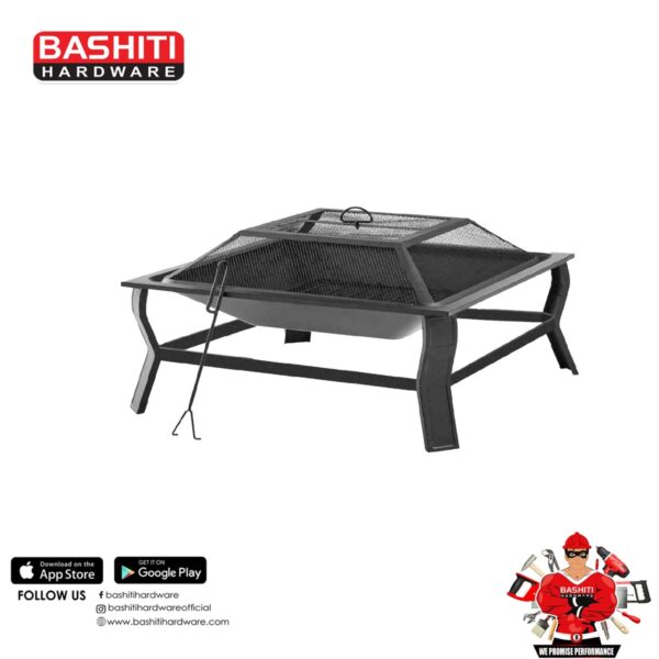 square vintage outdoor fire pit-OFFER
