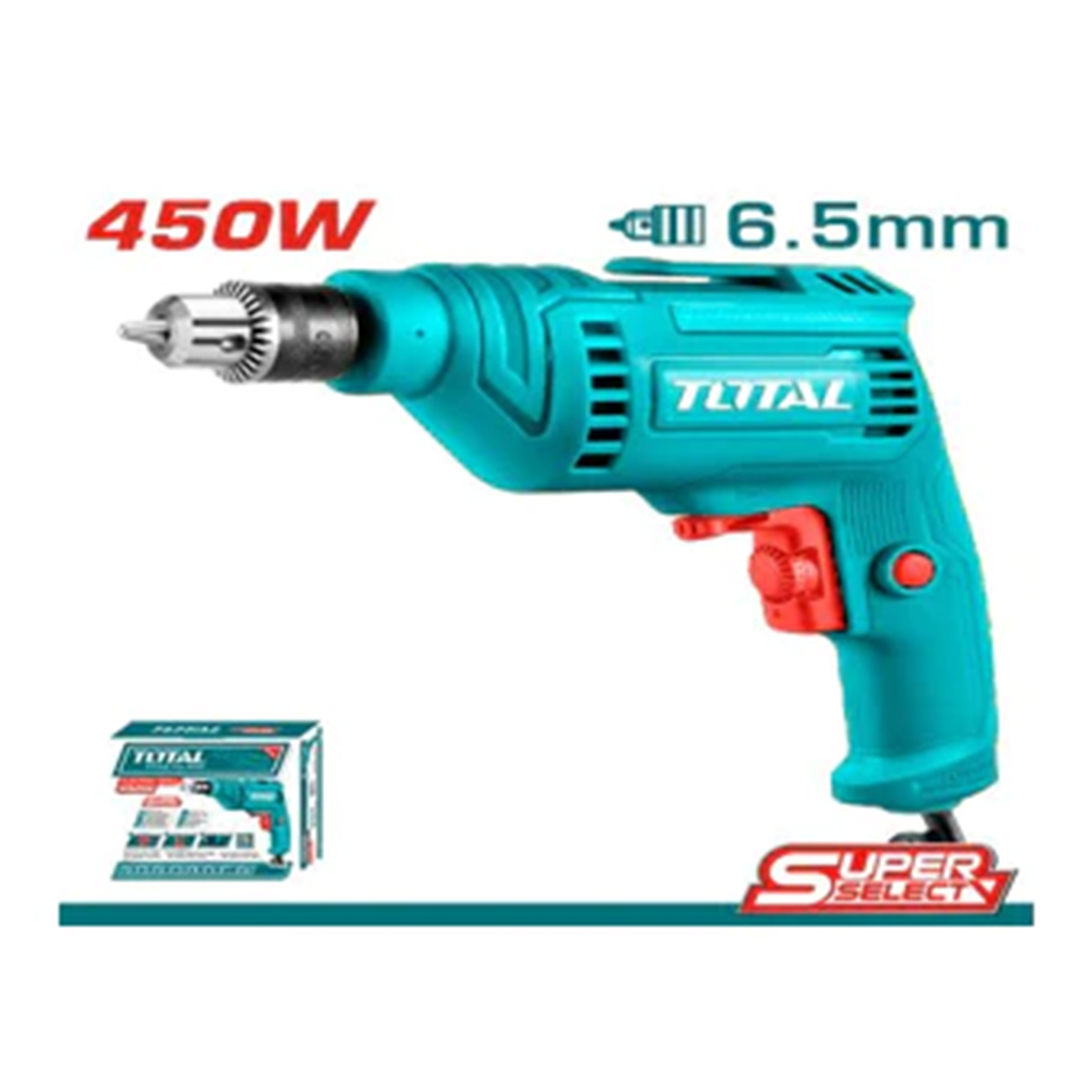 Total Electric Drill 450w (TD45656)