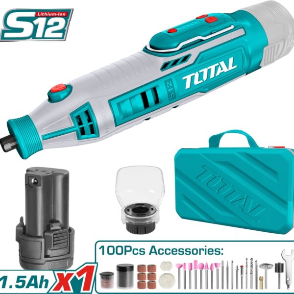 TOTAL Lithium-ion grinder 12V (TMGLI12011)