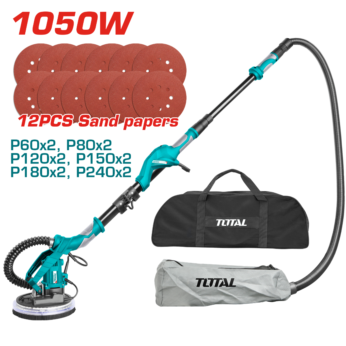 Total Dry-wall Sander 1050W (TWS10501)