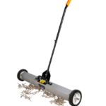 مكنسة مغناطيسية لجمع المسامير والبراغي - متوفرة بحجمين 24-36 إنش