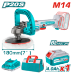 TOTAL Cordless Polisher 180mm | 7" - 20V (TAPLI20181)