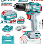 TOTAL Compact Brushless Cordless Impact Drill 60N.m | 20Volt (TIDLI206026)