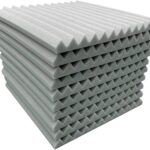 ألواح إسفنجية عازلة للصوت 50سم*50سم*5سم - رمادي