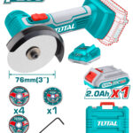 TOTAL Cordless Mini Cut-Off Tool 76mm | 3" - 20V (TAGLI76012)