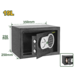 خزنة إلكترونية 19لتر من جادايفر (JDEB1525)