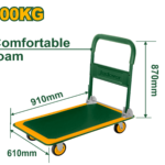 عرباية تحميل مبسطة قابلة للطي 300كجم | 910×610ملم من جادايفر (JDWB1330)