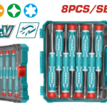 TOTAL 8PCs Precision Screwdriver Set (THT250826)