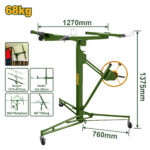حمالة ألواح جبصن بورد متحركة 68كجم من جادايفر (JDJSQ1168)