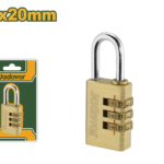 قفل 3-خانات نحاسي 3×20ملم من جادايفر (JDPD3423)