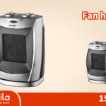 Decakila Fan Heater with Ceramic Heater Element 1500W (KEFH005S) صوبة كهرباء مع عنصر تسخين سيراميك 1500واط من ديكاكيلا (KEFH005S)