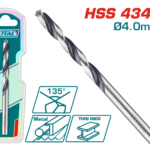 TOTAL 4341 HSS Drill Bit - 4mm