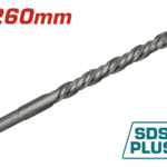 ريشة حفر حجر SDS Plus كبس - 6x260ملم من توتال (TAC310604)