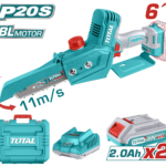 TOTAL Cordless Mini Chain Saw Brushless 20V - 15cm | 6" (TGSLI20686)