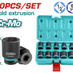 طقم بوكس 10قطع  1/2إنش من توتال (THISTD12101)