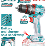 درل شحن شاكوش بدون فحمات 20فولت | 55نيوتن متر - بدون بطارية وشاحن من توتال(TIDLI205581)