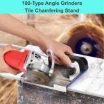 Angle Grinder Tile Chamfering Stand | 45° (2)