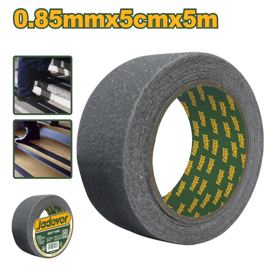 JADEVER PVC Anti-Slip Tape | 0.85mm x 5cm x 5m (JDPN3152) شريط PVC مضاد للانزلاق 0.85 مم × 5 سم × 5 م من جادايفر (JDPN3152)