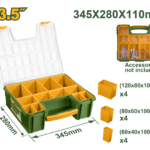 JADEVER Plastic Organizer 13.5" With 12pcs Removable Cups (JDTB1322)