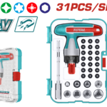 TOTAL 31 Pcs T-Handle Wrench Screwdriver Set (TACSD30316)