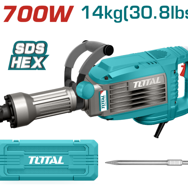 TOTAL Demolition Breaker 1700W | 50J (TH217068)