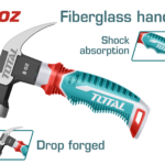 TOTAL Mini Claw Hammer 220g | 8oz (THCH61008D)