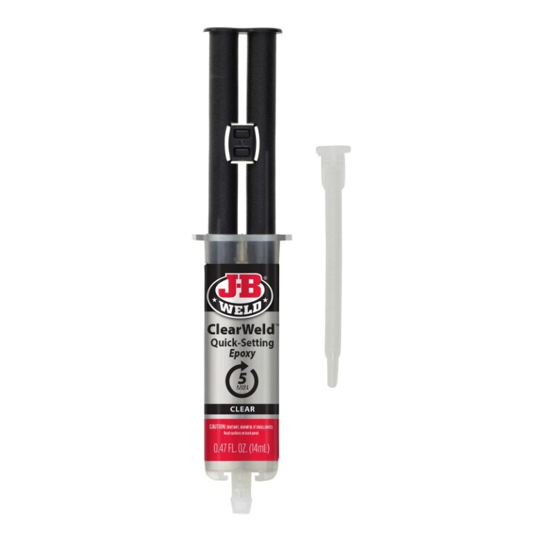 ClearWeld™ Epoxy Syringe 14ml | Fast & Transparent Bond