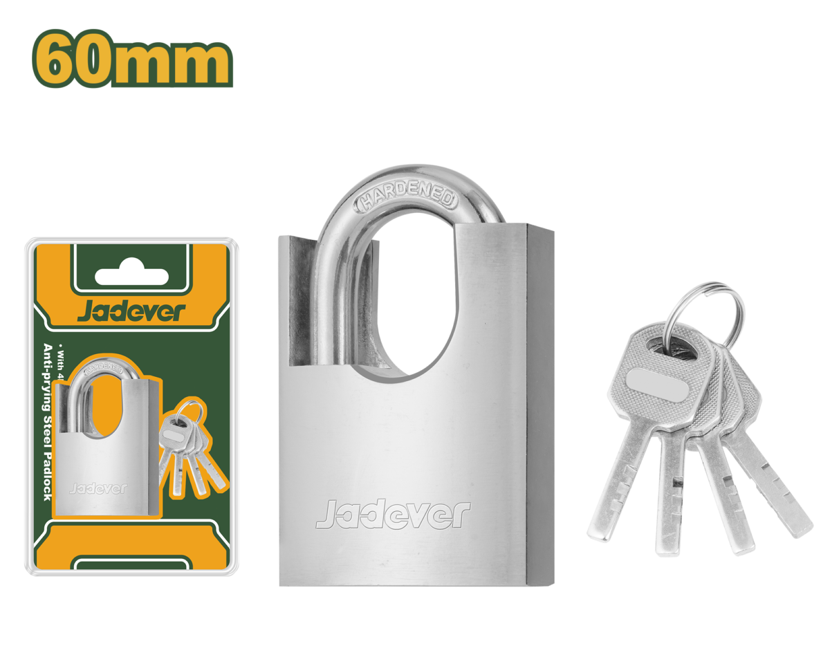 JADEVER Anti-Prying Steel Padlock 60mm (JDPD8460)