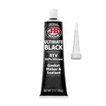 J-B Weld Ultimate Black Silicone Gasket Maker & Sealant 85g | Oil & Heat Resistant