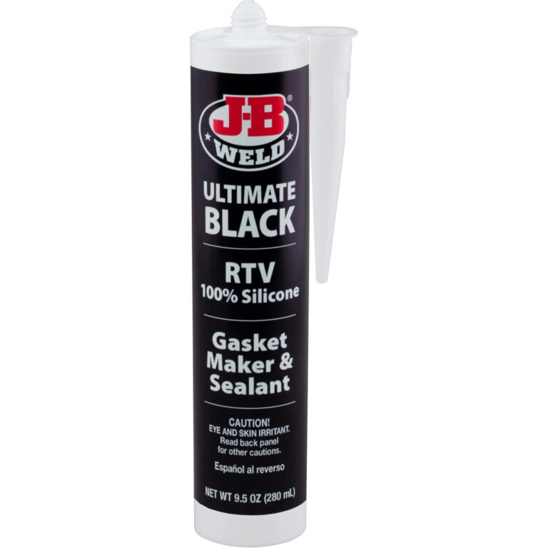 J-B Weld Ultimate Black Silicone Gasket Maker & Sealant 280ml | Oil & Heat Resistant