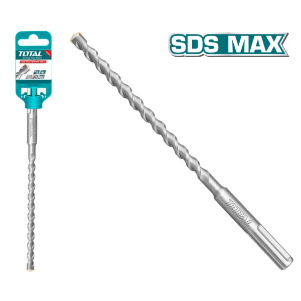 TOTAL SDS Max Hammer Drill Bit 14×260mm (TAC321407)